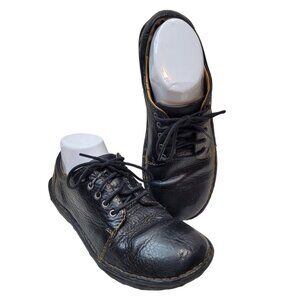 Canyon River Blues Shoes Women’s 8 Black Leather Crackling